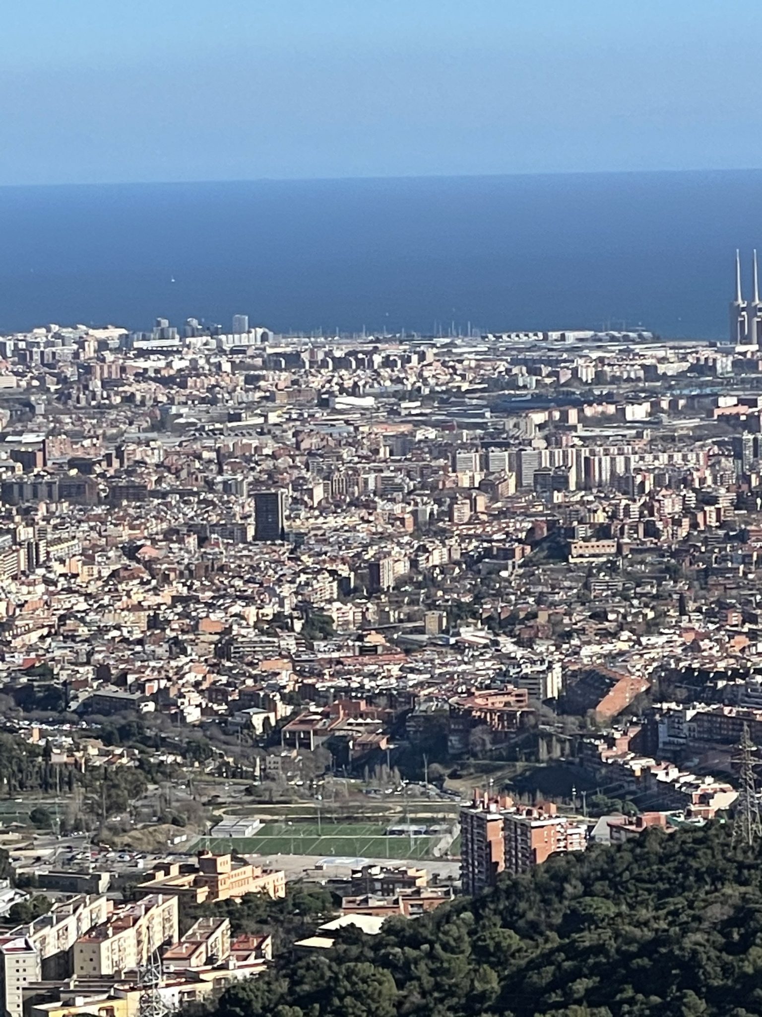 Climbing Tibidabo! A nice little Sunday.